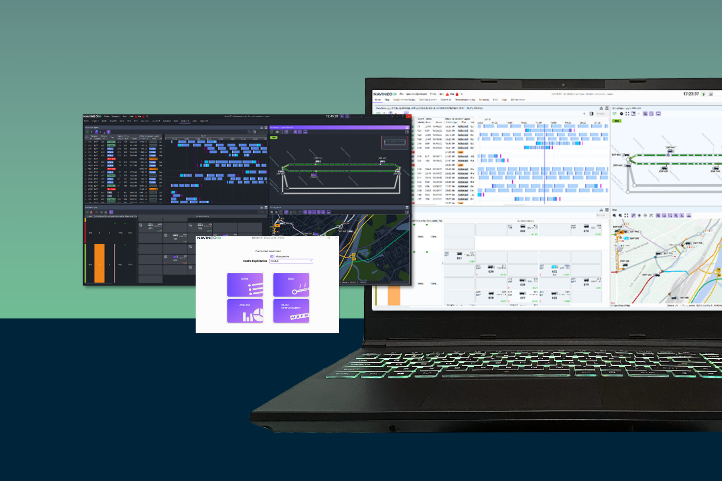 NAVINEO’s new interface, a smarter, more intuitive CAD/AVL experience